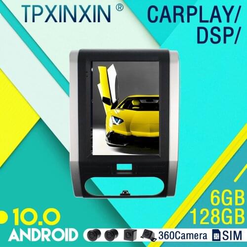 10.0 For Nissan X-Trail MX6 / 2008 - 2012 Android Car Stereo Radio with Screen Tesla Radio Player Car GPS Navigation Head Unit