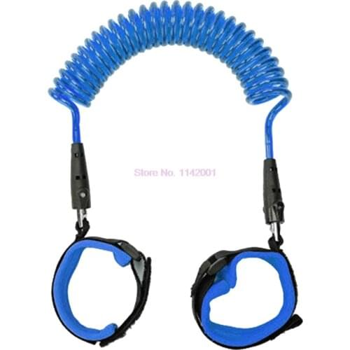 100PCS Kids Safety Harness Adjustable Children Leash Anti-lost Wrist Link Traction Rope Baby Walker Wristband Walking Assistant