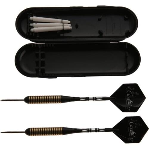 3Pcs/set 27g Steel Needle Tip Brass Darts Professional With Dart Case Box High Quality 27 grams Dardos Dart Shafts Nice Flights