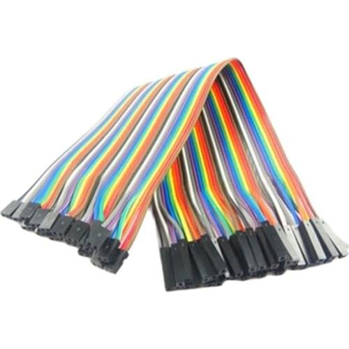 40pcs in Row 40P Dupont Cable 20cm 2mm switch to 2.54mm 2P-1P wire
