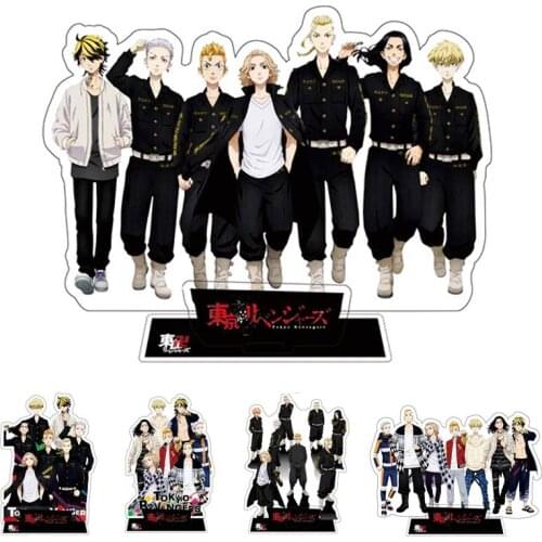 Anime Tokyo Revengers Acrylic Character Figure Stands Manjiro Ken Takemichi Hinata Atsushi Cosplay Model Plate Fans Gift Props