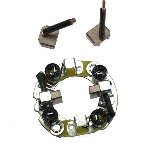 Carbon brush holder assembly for Dachai 498 Isuzu 2.8 Jiefang car starter motor