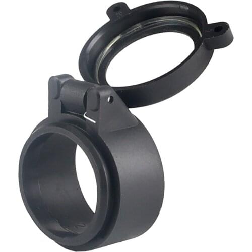 30mm-69mm Flip Up Quick Spring Cap Objective Lense Lid Hunting Rifle Scope Caliber Scope Lens Protection Hunting Gun Accessories