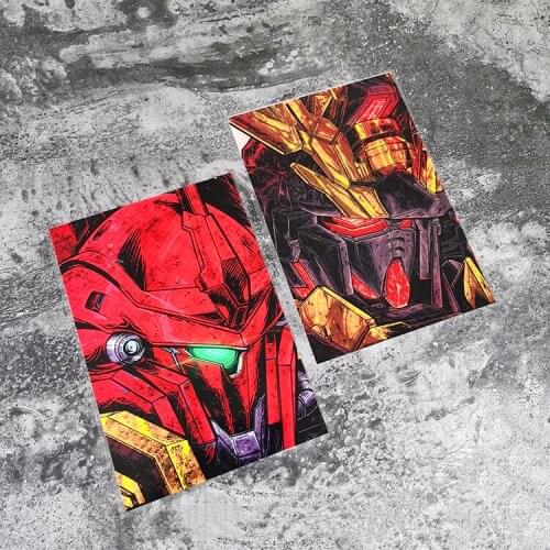 Fashion Car Sticker and Decals Auto Window Body Decorate Tape Computer Case DIY Stickers for Anime Cartoon robot