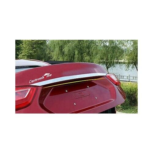 Stainless Rear Door Trunk Lid Cover Trim 1pcs For Chevrolet Cruze Sedan 2017