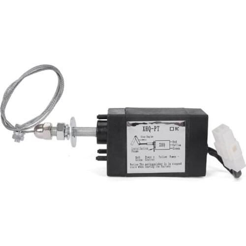 Normally Open DC 12V Engine Flame Out Device Engine Stop Solenoid Valve XHQ-PT Power On Pull Type Flameout netic