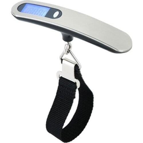 50KG Portable Digital Fish Scale LCD display Luggage Weighing Scale for travel or fishing