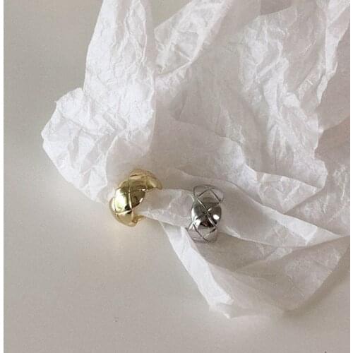 Kpop Gold Silver Color Metal Open Circle Ear Cuff Clip on Earrings No Pierced Non Piercing Ear Earrings for Women Earcuff Jewelr