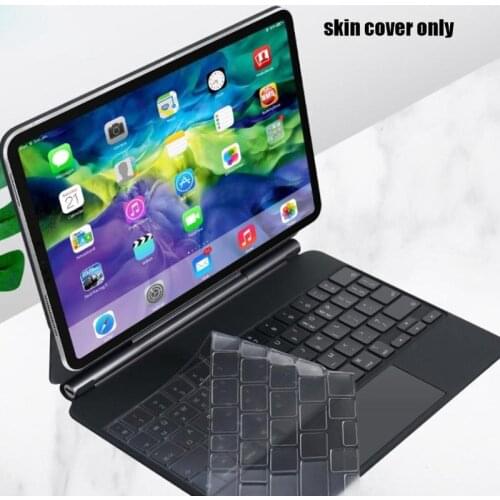 TPU Silicone Waterproof Keyboard Protective Film Keyboard Cover Suitable for Apple Keyboard ipad Pro 11/ ipad Pro 12.9