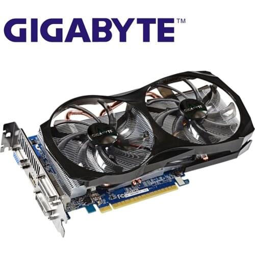 GIGABYTE GV-N650WF2-1GI Graphics Cards GTX650 1GB 128Bit GDDR5 Video Card for nVIDIA GTX 650 Geforce HDMI Dvi VGA Cards Used