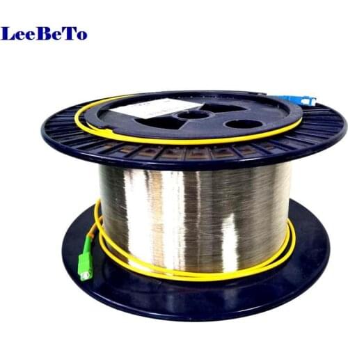 SC APC-UPC 2KM 9/125 Single Bare Fiber Disk OTDR Measuring 2KM OTDR Test Optical Fiber Reels Bare Fiber