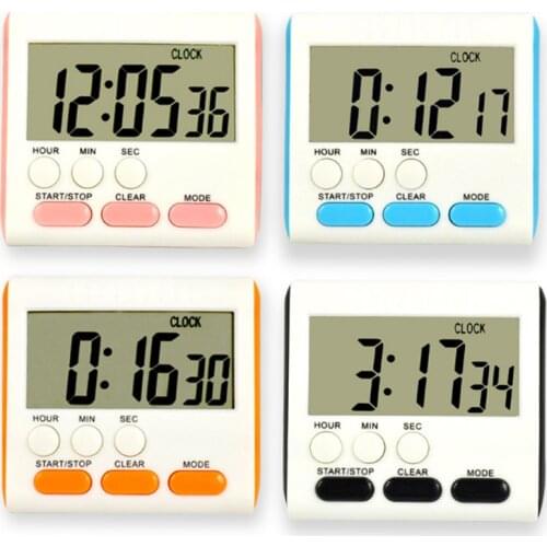 1Pcs Multi-function kitchen baking timer with time timer electronic countdown reminder Family kitchen cooking little helper