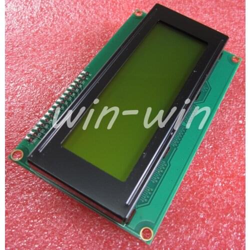 1pcs LCD Module Display Monitor LCD2004 2004 20*4 20X4 5V Character Yellow Backlight Screen for IIC 3D printer diy electronics
