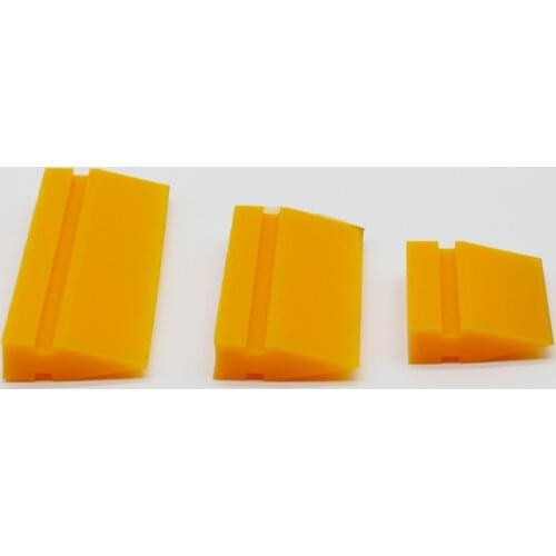 3pcs Window Film Tint Installation Tool Water Dryer Yellow Turbo Squeegee Blades MO-707