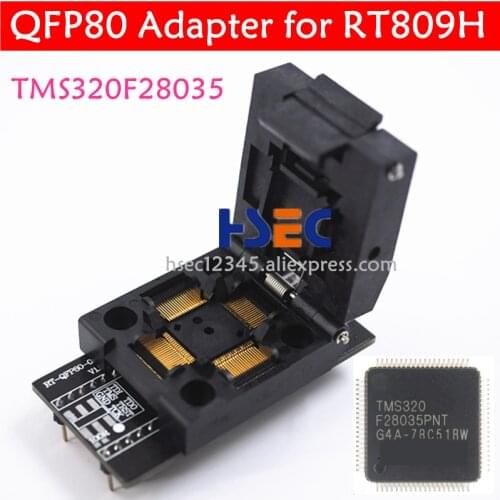 RT809H Programmer adapter EMMC BGA153 BGA169 BGA63 BGA64 BGA48 BGA24 QFP80 socket