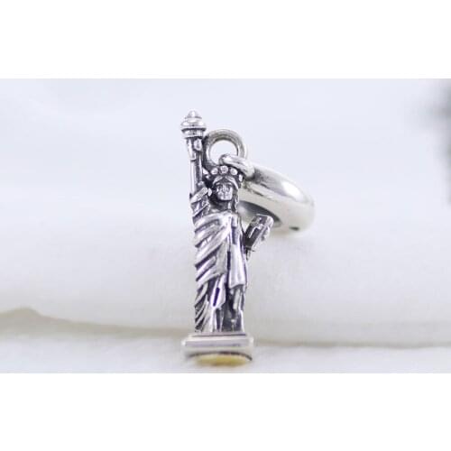 Free Shipping Authentic 925 Sterling Silver Goddess Charm Fit Original Bracelet Necklace For Women DIY Jewelry S925 Beads