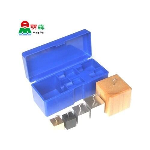 Cube group Copper iron aluminum wood volume quality Scientific density physics experiment equipment teaching equipment