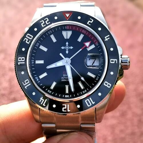 KEAOIRUS Mens Stainless Steel Watch