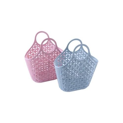 Soft plastic hand basket, Bath Basket, storage baskets, shopping basket