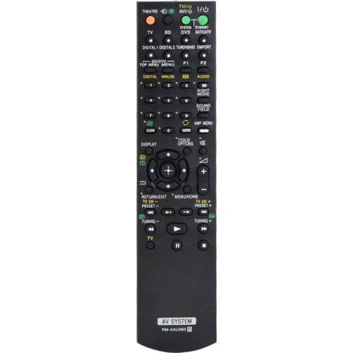NEW Replacement RM-AAU060 For Sony AV system Remote Control HT-FS3 SA-WFS3 STR-DG500 STR-DG600 STR-K1600 Fernbedienung