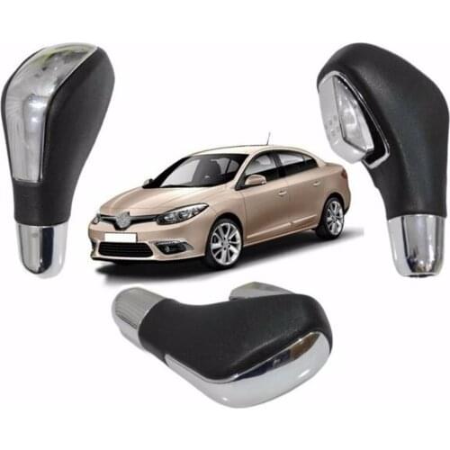 Fit For Renault Fluence Automatic 6 Forward Gear Shift Knob Black Car Gear Equipment Indoor Parts Trim Tuning