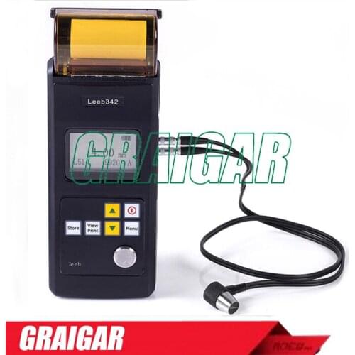 Printer Portable Ultrasonic Thickness Tester/Gauge Leeb342 6V rechargeable NI-MH battery