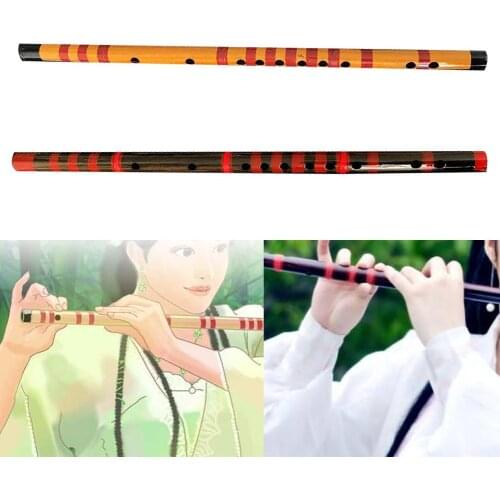 1PC Beginner Professional F Key Traditional Chinese Bamboo Flutes Woodwind Flutes Musical Instruments
