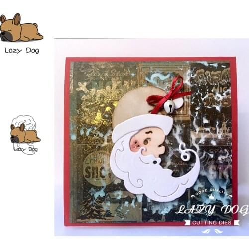 Santa Claus Christmas Metal Cutting Dies Scrapbooking Stencil Decorative Craft Embossing Die Cuts Card Making New Dies For 2019