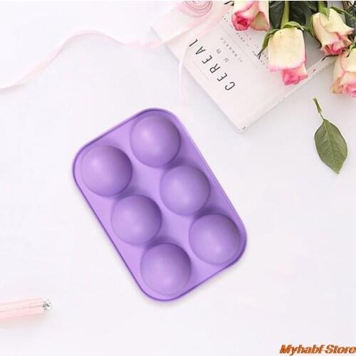 Ball Sphere Silicone Mold for Baking Pastry Chocolate Fondant Cake Bakeware DIY Half Ball Shape Candle Soap Mould Cake Decor