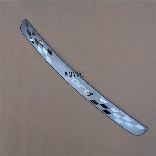 High-quality stainless steel Rear Trunk Bumper Protector Rear Scuff Plate Rear Door Sill For Honda Accord 9th 2014 - 2016 2017