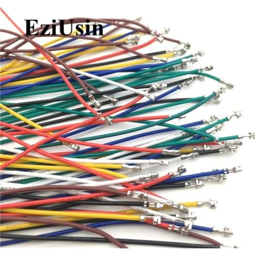 HY2.0 2.0mm Jst Connector Crimping Terminal Electronic Wire 26awg 100/150/200/300mm Single/Double Head