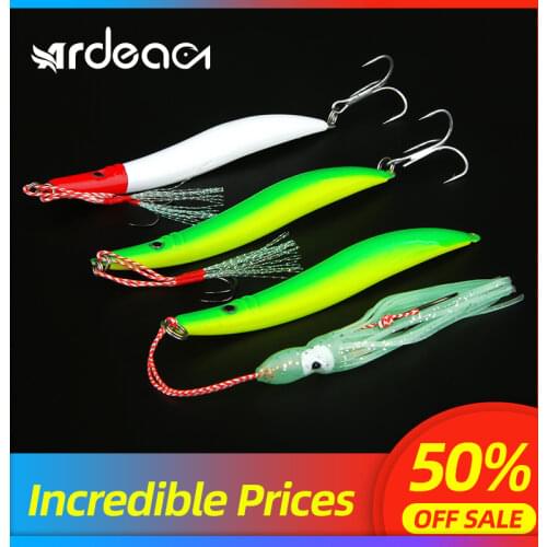 Hard Lead Head Bait Spoon Spinner Jigging Fishing Lure Shore Slow Jig Cast Metal Artificial pike bass trout winter fishing bait