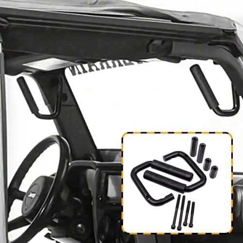 2pcs Front Grab Handles Roll Bar Car Side Bar for Jeep Wrangler Rubicon Sahara