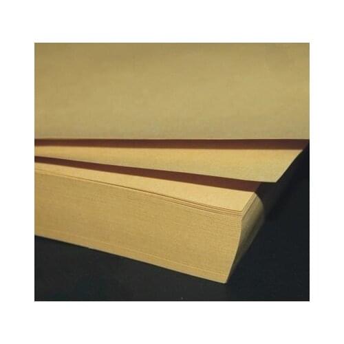 21*29.7cm 100Pcs/ Lot Light Vintage Craft Copy Paper School Office Blank 100gsm Suitable A4 Kraft Paper 8.26"x11.69"