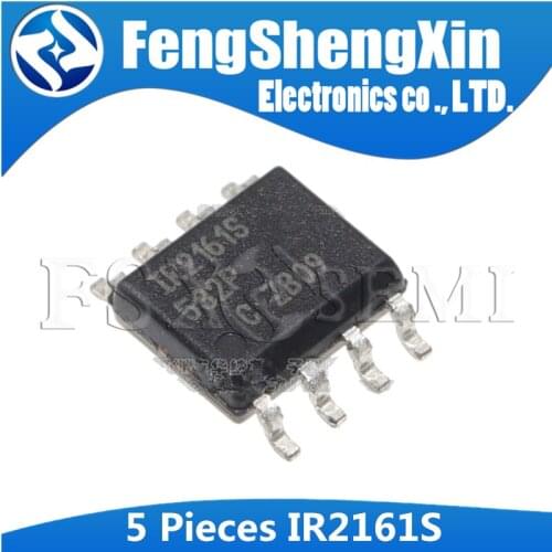 5pcs IR2161S SOP-8 IR2161 SOP8 IR2161STRPBF SOP HALOGEN CONVERTOR CONTROL IC