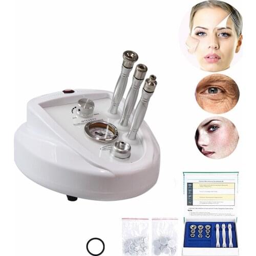 Mini Diamond Microdermabrasion Machine Dermabrasion Anti Aging Wrinkle Skin Care Blackhead Remover Exfoliator Facial Peeling Spa