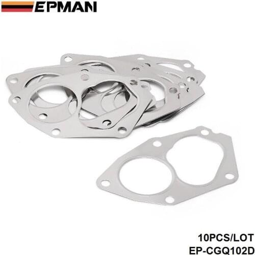 For Mitsubishi Lancer EVO 4~9 Dump Outlet Pipe Stainless Steel Turbo Exhaust Gasket EP-CGQ102D