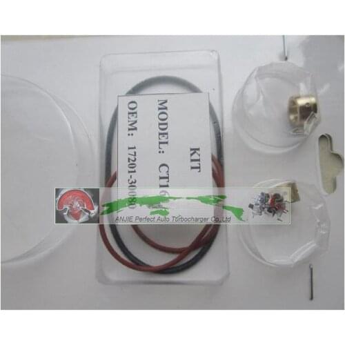 Water Cooled Turbo Repair Kit rebuild Kit CT16 17201-30080 For Toyota Hiace Hilux KDH222 2KD 2.5L D4D 4WD 2KD-FTV Turbocharger