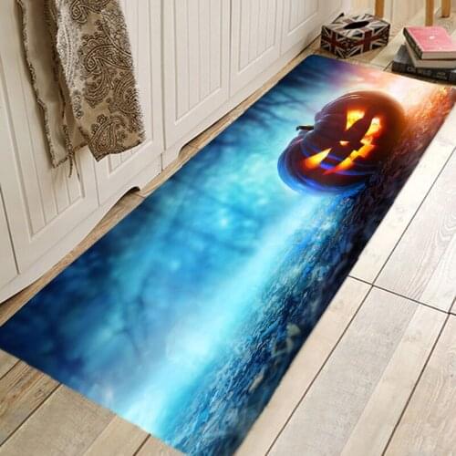 Halloween Pattern Rug Door Mat Hallway Carpets Area Rugs for Bedroom Living Room Carpet Kitchen Bathroom Anti-Slip Floor Mats