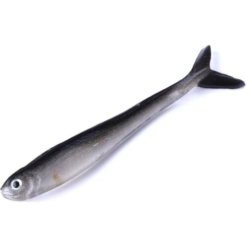 New SO101 Fishing Lure 8CM/2G Vivid Soft Lures 10pcs/lot Artificial Bait Swimbait Fishing Worm Fishing Tackle