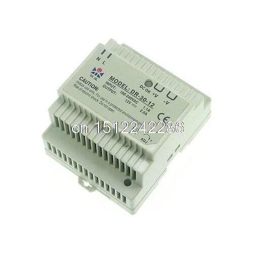 New 30W Din Rail Mounted 12VDC 2A Output Power supply