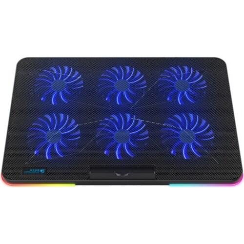 Notebook Computer Cooling Pad. Suitable for 11-17.3 Inch Laptops, Laptop Fan with Adjustable Angle, with Phone Holder