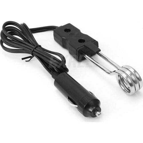 Portable 12V Car Immersion Heater Tea Coffee Water Auto Electric Heater