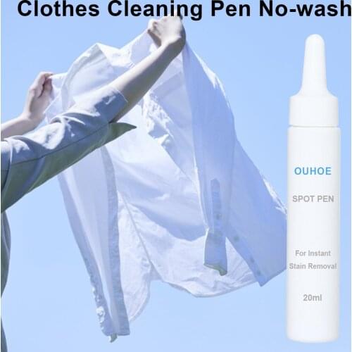 Portable Clothes Cleaner Erase Scouring Pen Detergent Clothes Grease Stain Removal Pens Emergency Decontamination
