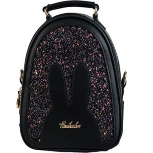 Shoulder Bag Womens 2021 New Small Backpack Fashion Sequin Womens Bag Travel Bag Cosmetic Pack Pack Mobile Phone