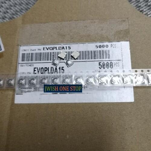Evqplda15 4*4*1.5 Waterproof Touch Switch Patch Foot-Closed 4-Pin Button