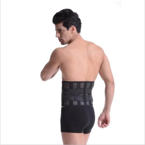 ALL FIT IN Orthopedic Back Support Belt Braces Waist Male Lumbar Support Back Posture Corrector Belt Pain Men Women