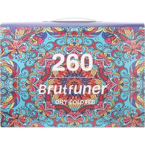 260 Colouring Pencils, Coloured Pencils Set for Adult Colouring Books, Doodling, Sketching,Art, School Supplies