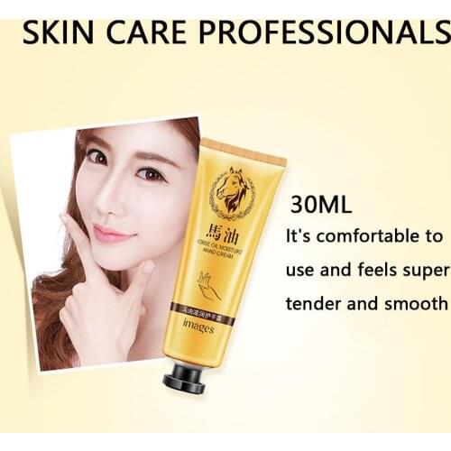 30ml Horse Oil Repair Hand Cream Moisturizing Anti-drying Winter Manos De Hand Nourishing Whitening Hand Care 1pcs Care Cre V3X9