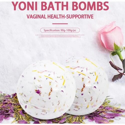 5 Pcs Yoni Detox Bath Bomb Aromatherapy Type Body Relax Vagina Cleaner Handmade Bathroom Bath herbs Ball Reduce Vaginal odor